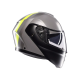 AGV ķivere Streetmodular Resia matt grey/black/yellow 