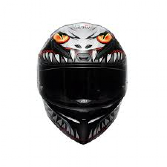 AGV ķivere K1 S Lyzard matt black/red/grey 