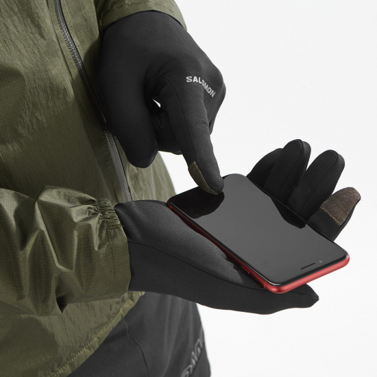 SALOMON cimdi Cross Warm Gloves black 