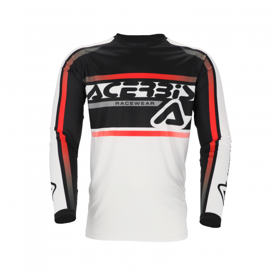 ACERBIS džersija MX Linear Lugo white/black 