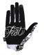 FIST cimdi Strapped Flash white/black 