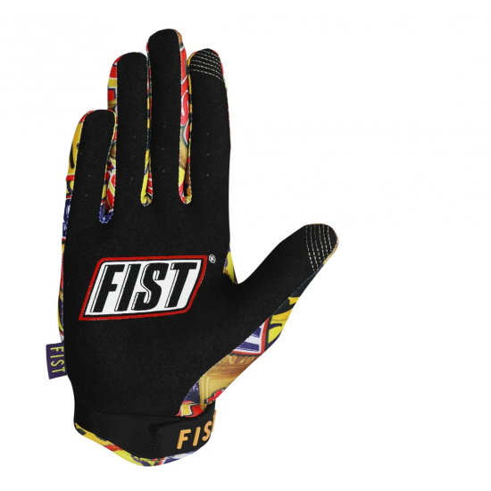 FIST cimdi bērnu Youth Chockies yellow/red/blue 