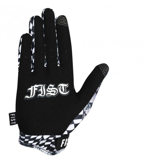 FIST cimdi bērnu Lil Fist Kids Quakers dark grey/white 