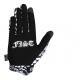FIST cimdi bērnu Lil Fist Kids Quakers dark grey/white 