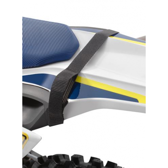 HUSQVARNA strope motocikla vilkšanai Rear Strap black