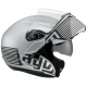 AGV ķivere Compact Audax silver matt/black 