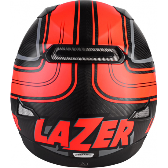 LAZER ķivere KITE Lumino Arrow PC black carbon/red 