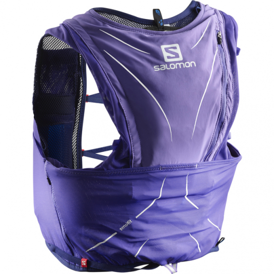 SALOMON veste ar hidrantiem Adv Skin 12 Set purple 