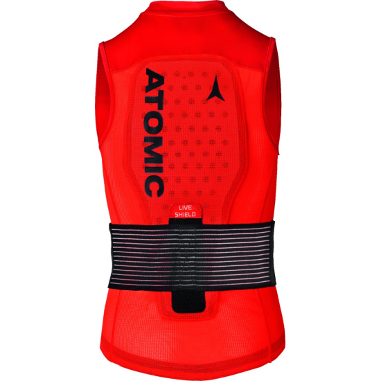 ATOMIC bruņa veste Live Shield JR red 