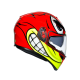 AGV ķivere K3 SV Birdy red/yellow 