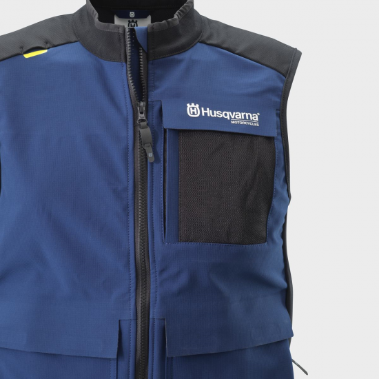 HUSQVARNA veste Gotland Vest blue/black 