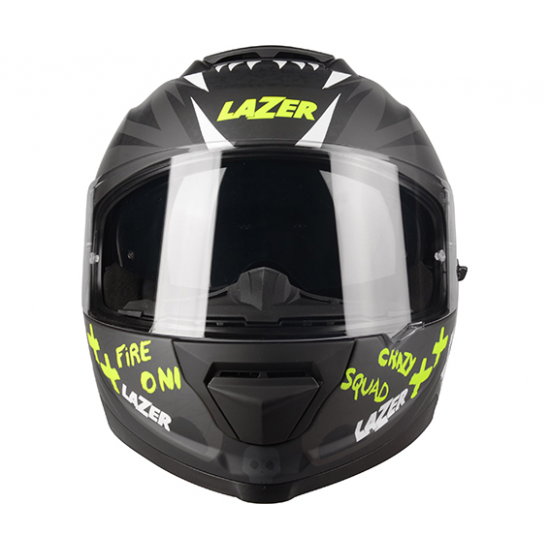 LAZER ķivere Rafale SR Ride Oni black/grey/yellow matt 