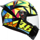 AGV ķivere K1 Soleluna 2017 yellow/blue/red 