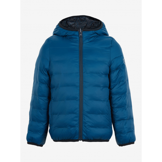 COLOR KIDS ziemas jaka Quilted Reversible AOP dark blue 