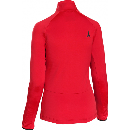 ATOMIC jaka  W Snowcloud Fleece Zip Neck red 