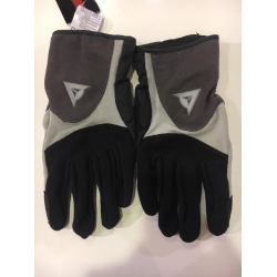 DAINESE cimdi Guanto Desert-X black/grey/red 