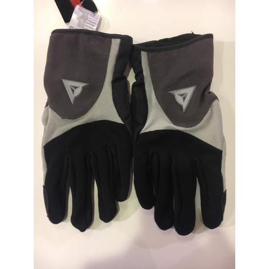 DAINESE cimdi Guanto Desert-X black/grey/red 