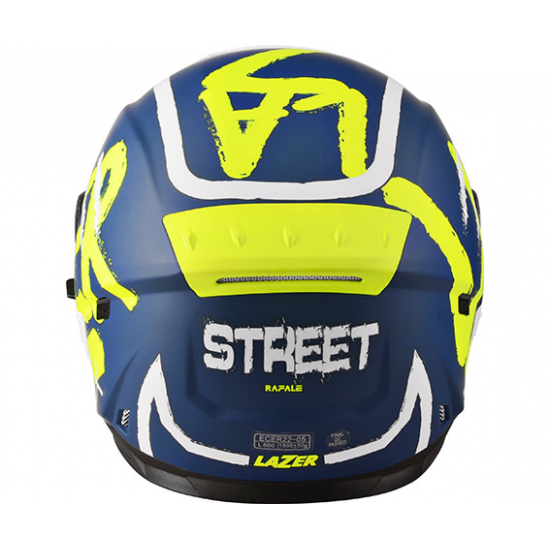 LAZER ķivere Rafale Street blue/yellow/white matt 