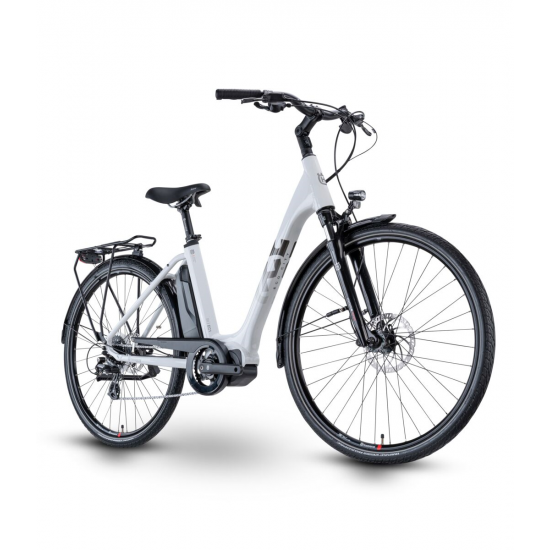 HUSQVARNA elektro velosipēds Eco City EC1 28" 8S Altus white/bronze 