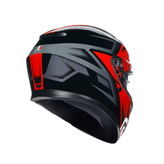 AGV ķivere K3 Compound black/red 