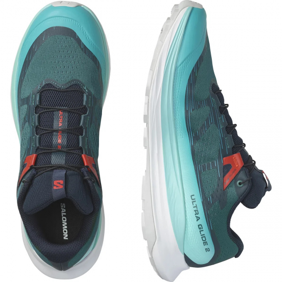 SALOMON apavi Ultra Glide 2 blue/light blue/white 