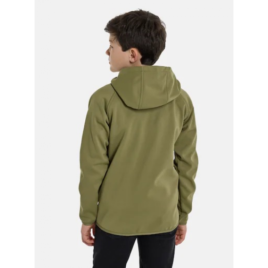 BURTON jaka Kids Crown Weatherproof FZ Fleece olive green 