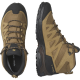 SALOMON apavi X Ward Leather Mid GTX brown/black 