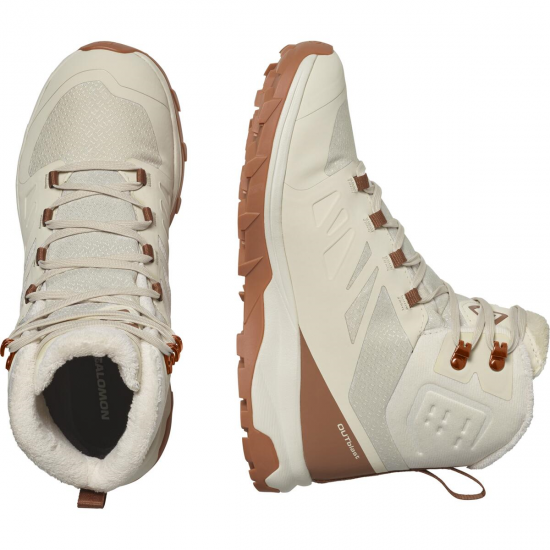 SALOMON apavi Outblast TS CS WP W white/brown 