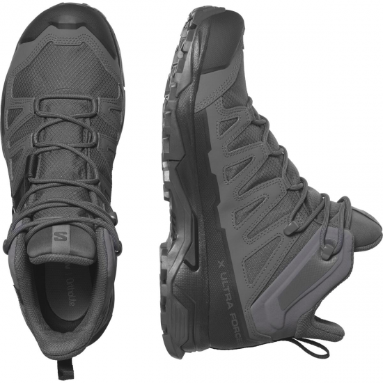 SALOMON taktiskie apavi X Ultra Forces Mid GTX wolf/black/wolf 