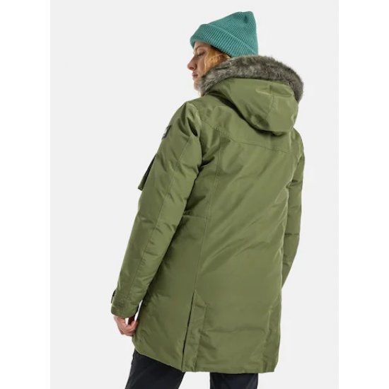 BURTON jaka WNS Saxton Parka green 