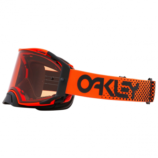 OAKLEY MX brilles Airbrake Moto B1B orange w/prizm bronze