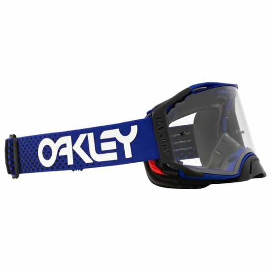 OAKLEY MX brilles Airbrake Moto B1B blue w/clear