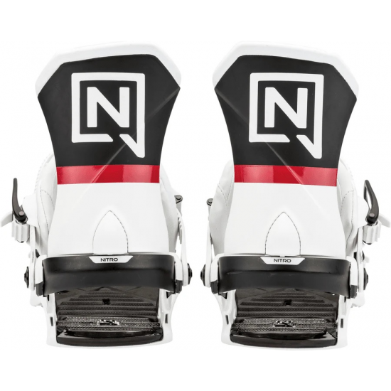 NITRO stiprinājumi Team Pro white/red 