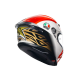 AGV ķivere K6 S SIC58 white/red/black 