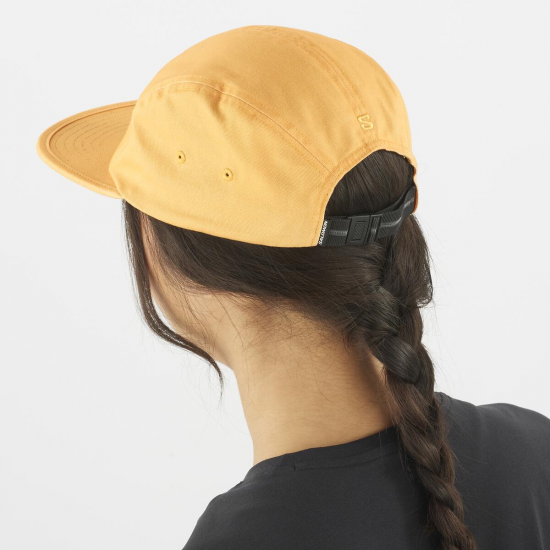 SALOMON cepure 5 Panel Cap yellow