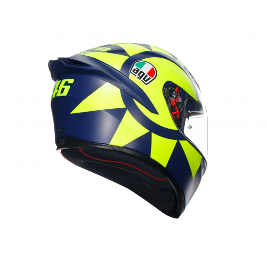 AGV ķivere K1 S Soleluna 2018 yellow/blue 