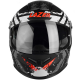 LAZER ķivere BAYAMO Splash black matt/white/red 