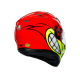 AGV ķivere K3 SV Birdy red/yellow 