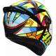 AGV ķivere K1 Soleluna 2017 yellow/blue/red 