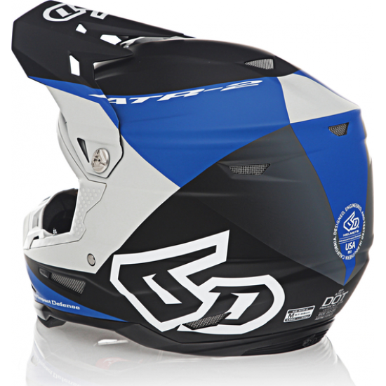 6D ķivere ATR-2 Quadrant blue/black/grey 