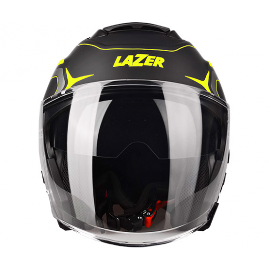 LAZER ķivere Tango Hexa black/yellow matt 