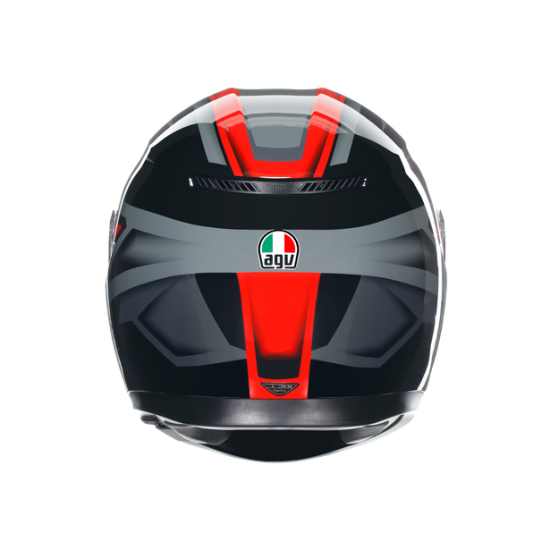 AGV ķivere K3 Compound black/red 