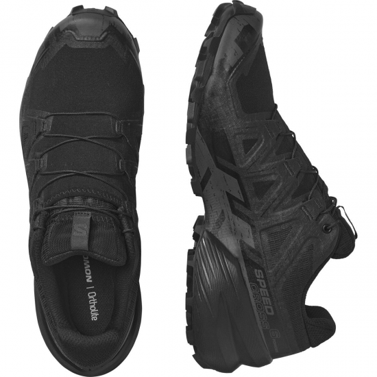 SALOMON taktiskie apavi Speedcross 6 Forces black 