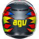 AGV ķivere K3 Birdy 2.0 grey/yellow/red 