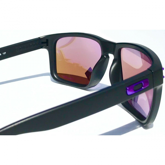 OAKLEY saulesbrilles Holbrook XL matt black w/prizm violet