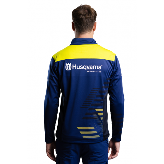 HUSQVARNA jaka Team Softshell blue/yellow 