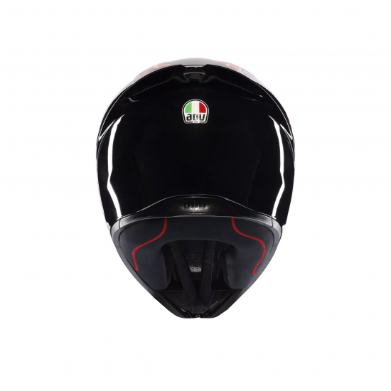 AGV ķivere K1 S Pulse 46 blac/red/yellow 