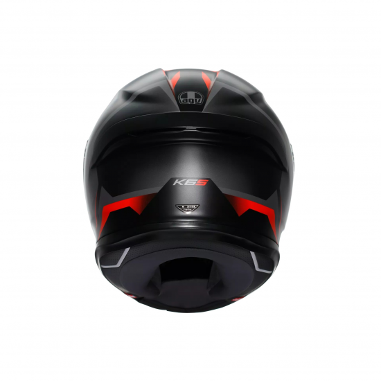 AGV ķivere K6 S Karve matt black/grey/red 