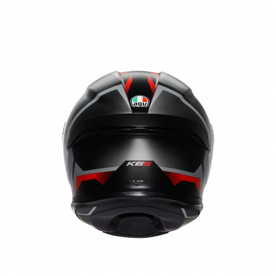 AGV ķivere K6 S Karve matt black/white/red 