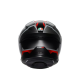 AGV ķivere K6 S Karve matt black/white/red 